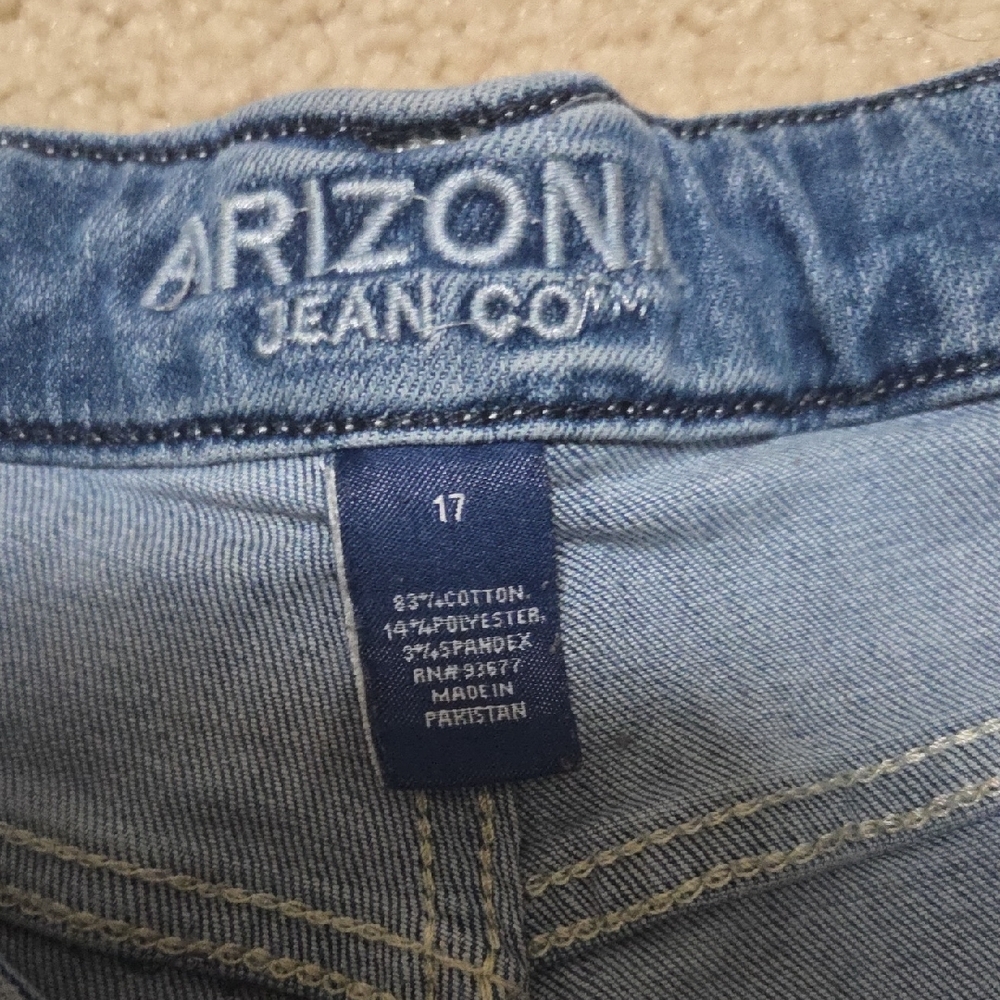 Arizona‎ Jean Company Women's Blue Jeggings - Picture 2 of 4